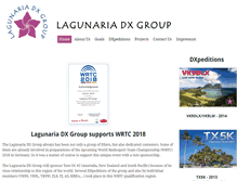 Tablet Screenshot of lagunaria-dx-group.org